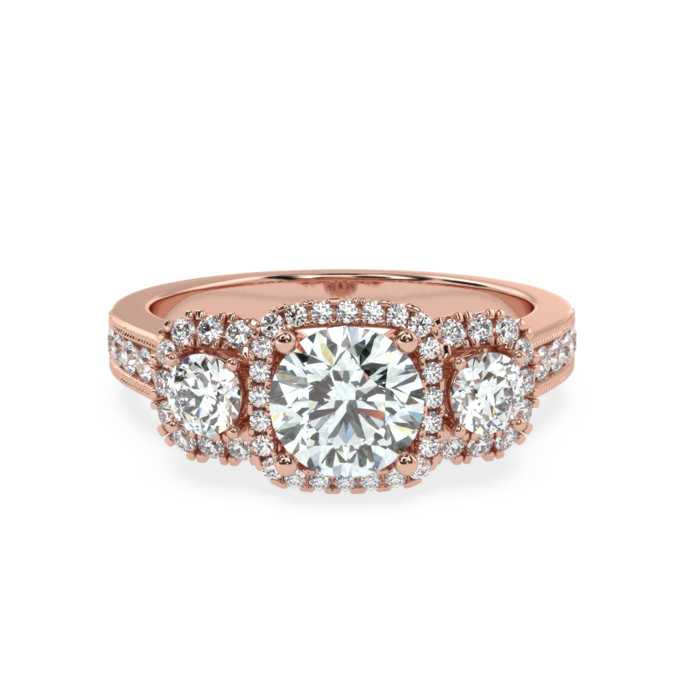 Buy 1.38Ct Solitaire Natural Diamond Ring  | SolitaireKart